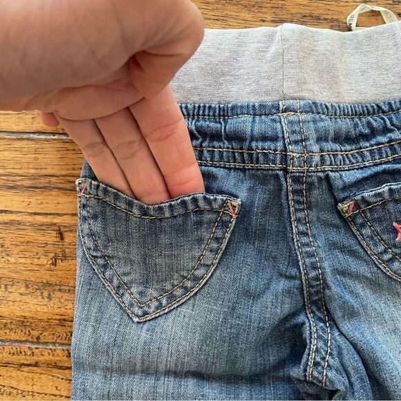 Tom Tailor Baby Girl Wide Leg Jeans Size 3 Months with Pockets - Picture 7 of 7